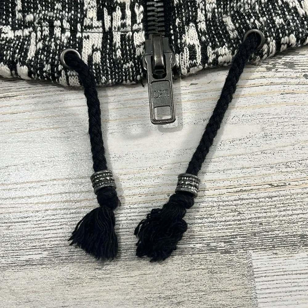 Free People Santa Fe Jacquard Zippered Kimono Hoodie Size Small - Picture 9 of 12